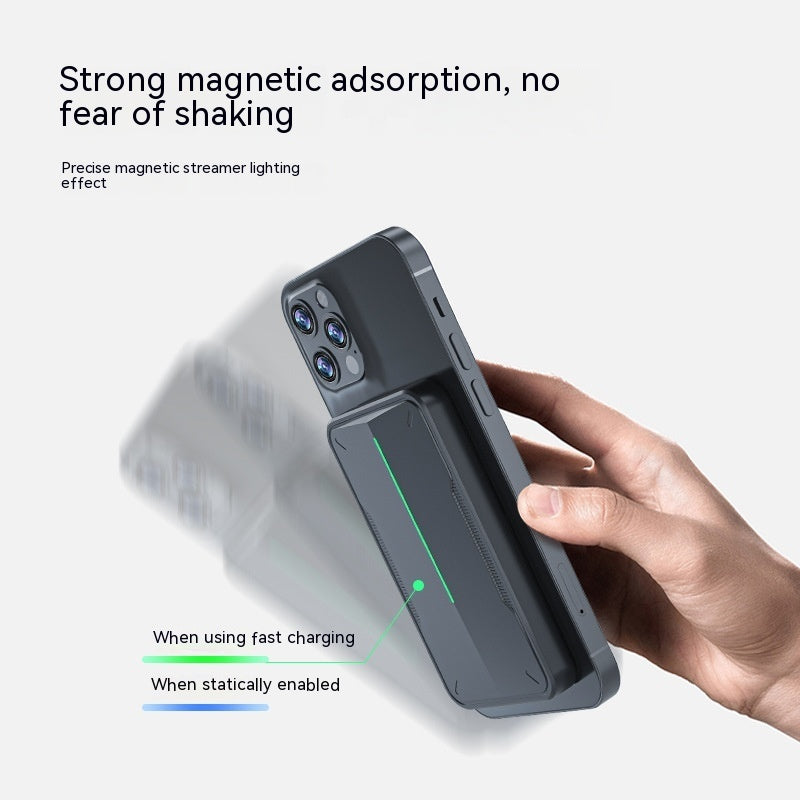 Smart Fast Charge Wireless Electrical Magnetic Digital - Smart Fast Charge Wireless Power Bank 5000mAh