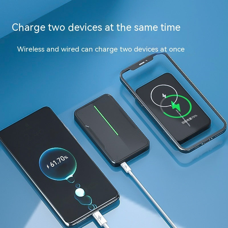 Smart Fast Charge Wireless Electrical Magnetic Digital - Smart Fast Charge Wireless Power Bank 5000mAh