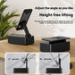 Smart Rotating Mobile Phone Holder with Bluetooth Speaker and Power Bank - Teleplus smart rotating mobile phone bracket