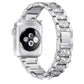 Smart Watch Diamond Three Beads Full Solid Chain Strap - smart watch diamond solid chain strap