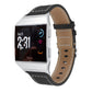 Smart Watch Pointed White Line Leather Strap - Smart Watch Pointed White Line Leather Strap Accessory