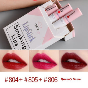 Smoke Tube Lipstick Kit Women Velvet Set 3 Pieces - smoke tube lipstick kit women