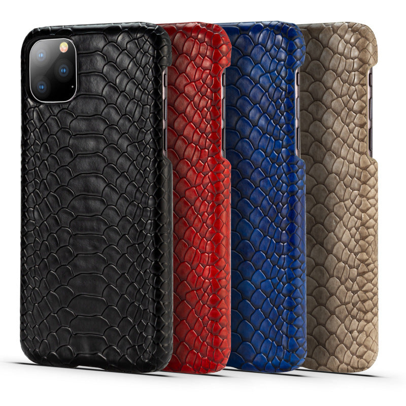 Pattern PU Leather Snake Skin Phone Case for iPhone Models - Snakeskin pattern pu leather snakeskin phone case