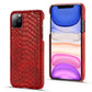 Snakeskin pattern PU leather phone case - Snakeskin Pattern PU Leather Phone Case for iPhone