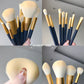 Soft Hair Set Makeup Brushes for Eye Shadow Blush and Powder - Teleplus soft hair set eye shadow blush powder makeup