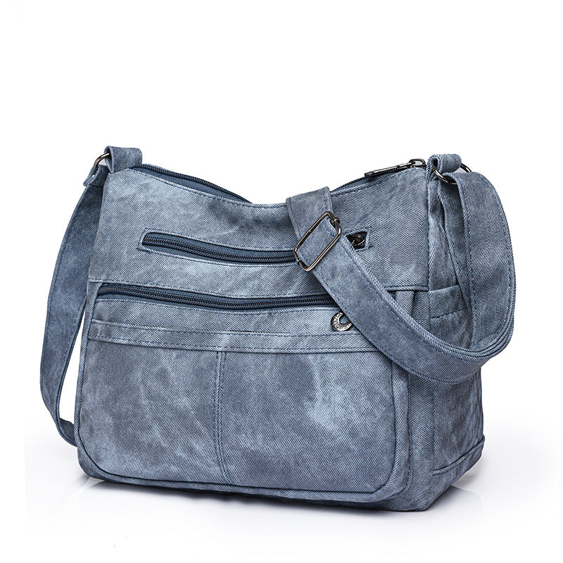 Soft Leather Messenger Bag for Women with Multiple Color Options - soft leather messenger bag