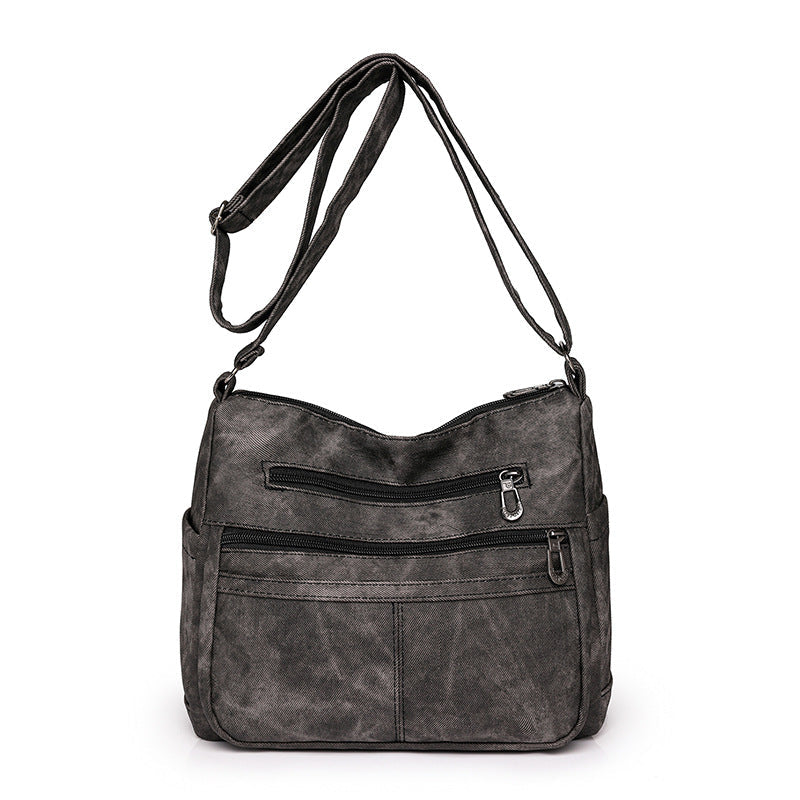 Soft Leather Messenger Bag for Women with Multiple Color Options - soft leather messenger bag