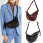 Soft Leather PU Crossbody Bag with Sandwich Pocket for Daily - Teleplus crossbody bag ins chest shoulder soft leather