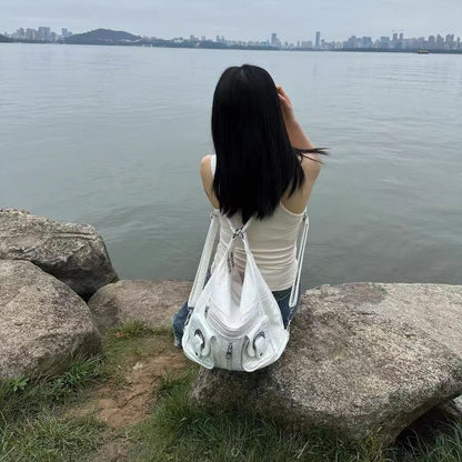 Soft Leather Shoulder Bag with Crossbody Style and Multiple Storage Pockets - soft leather shoulder crossbody bag