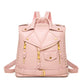 Soft Leather Textured Suitcase with Multi-Color Outer Bag and Inner Zipper - Teleplus soft leather textured jacket wild
