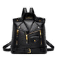 Soft Leather Textured Suitcase with Multi-Color Outer Bag and Inner Zipper - Teleplus soft leather textured jacket wild