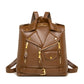 Soft Leather Textured Suitcase with Multi-Color Outer Bag and Inner Zipper - Teleplus soft leather textured jacket wild