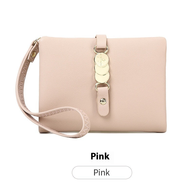 Soft Leather Wallet with Sewing Line in Multiple Colors for United States Markets - Trendy Wallets Your Chic Chaos