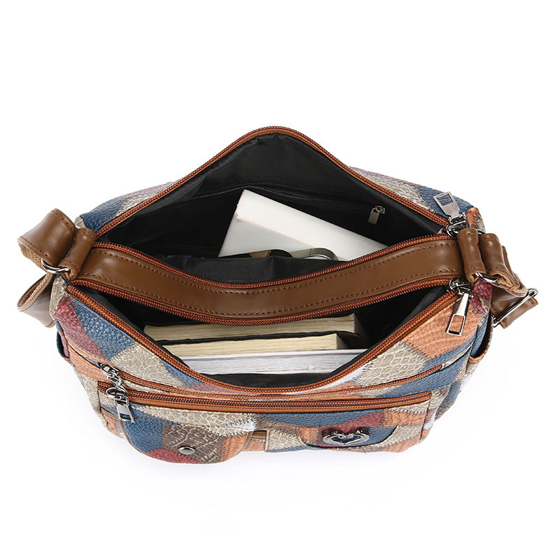 Soft PU Crossbody Messenger Bag for Women in the United States - Menessenger shoulder messenger bag united states