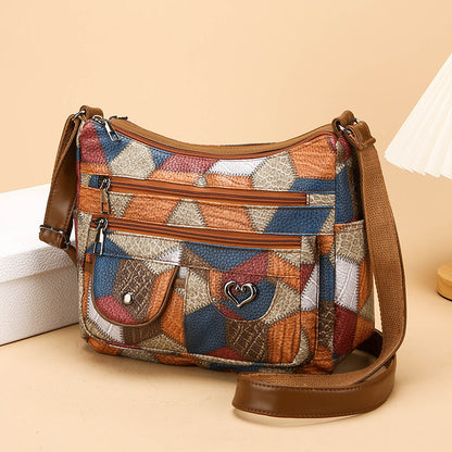 Soft PU Crossbody Messenger Bag for Women in the United States - Menessenger shoulder messenger bag united states
