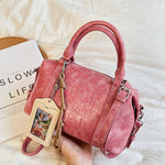 Soft PU Leather Crossbody Shoulder Bag with Zipper for Women Travel Purse - Teleplus