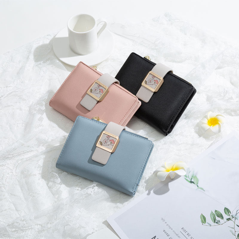 Soft PU Leather Female Wallet with Zipper Hasp Available in Multiple Colors - Wallets That Keep Your Cash Style united