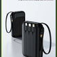 Solar Charging Unit With Cable Camping Portable Large Capacity Mobile Power Supply - Solar Charging Unit Large Capacity