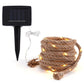 Solar Hemp Rope Lights with Copper Wire LED Lighting Options - Teleplus solar hemp rope led copper wire light