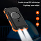 Solar Magnetic Wireless Charger Power Bank 20000 MA Outdoor Lighting Waterproof - Solar Magnetic Wireless Charger Power