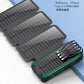 Solar Power Bank 20000mAh Portable Charger USB Battery Pack Fast Charging - Teleplus