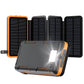 Solar Power Bank 25000mAh Portable Charger USB Battery Pack for Mobile Devices - Teleplus