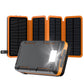 Solar Power Bank 25000mAh Portable Charger USB Battery Pack for Mobile Devices - Teleplus