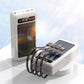 Solar With Cable Power Bank 30000 MA Mobile Power Supply - Solar Power Bank 30000 MA for Mobile Charging