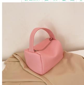 Solid Color Chain Hand Bag with Soft Polyester Cotton Finish - Teleplus chain hand bag