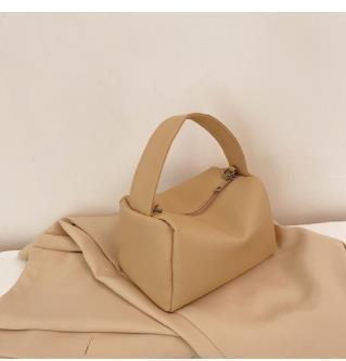 Solid Color Chain Hand Bag with Soft Polyester Cotton Finish - Teleplus chain hand bag