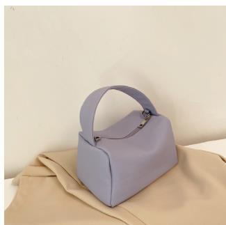Solid Color Chain Hand Bag with Soft Polyester Cotton Finish - Teleplus chain hand bag