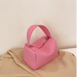 Solid Color Chain Hand Bag with Soft Polyester Cotton Finish - Teleplus chain hand bag