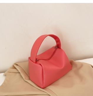 Solid Color Chain Hand Bag with Soft Polyester Cotton Finish - Teleplus chain hand bag