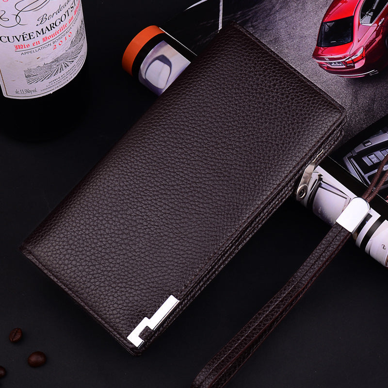 Solid Color Dark Blue Black Coffee PU Fashion Wallet for United States CHF - Wallets That Hold More Than Your Excuses