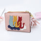 Solid Color Female PU Leather Money Folder with Opening Buckle for United States - Wallets That Make You Smile Sweetly
