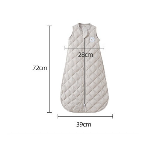 Solid Color Haiqing Quilted Vest Sleeping Bag for Adults in the United States - Snuggle Up Our Cozy Anti-Kick Baby