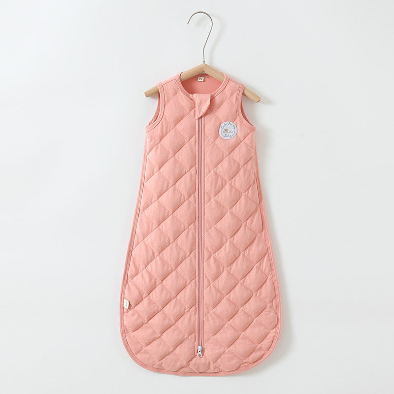 Solid Color Haiqing Quilted Vest Sleeping Bag for Adults in the United States - Snuggle Up Our Cozy Anti-Kick Baby