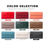 Solid Color Layer Cowhide Leather Bag with Polyester Lining for Daily - Teleplus Use layer cowhide