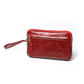 Solid Color Leather Handbag with Cotton Lining for Daily - Teleplus solid color leather cotton lining handbag
