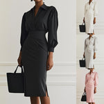 Solid Color Long Sleeve Shirt for Men in Black Pink and Light Gray - Teleplus Men’s solid color