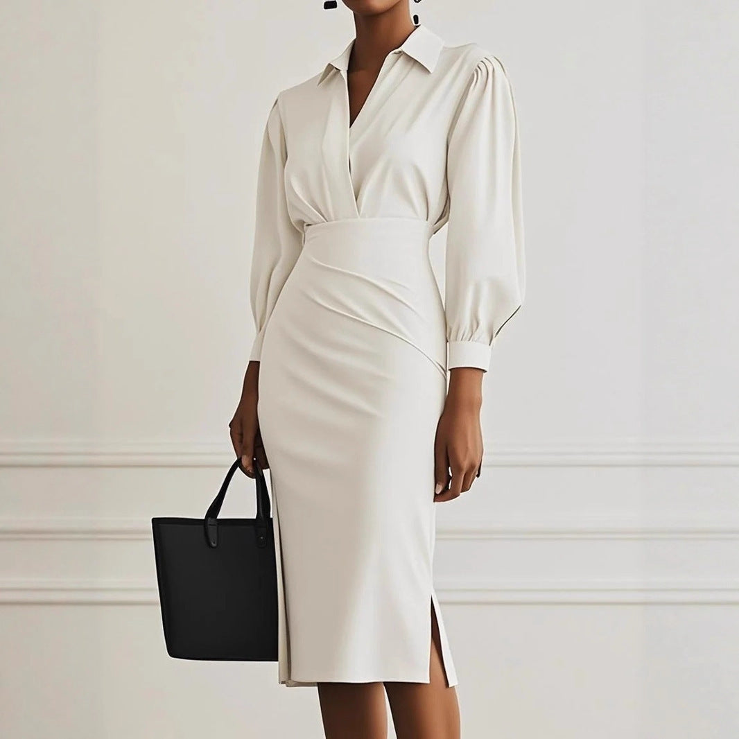 Solid Color Long Sleeve Shirt for Men in Black Pink and Light Gray - Teleplus Men’s solid color