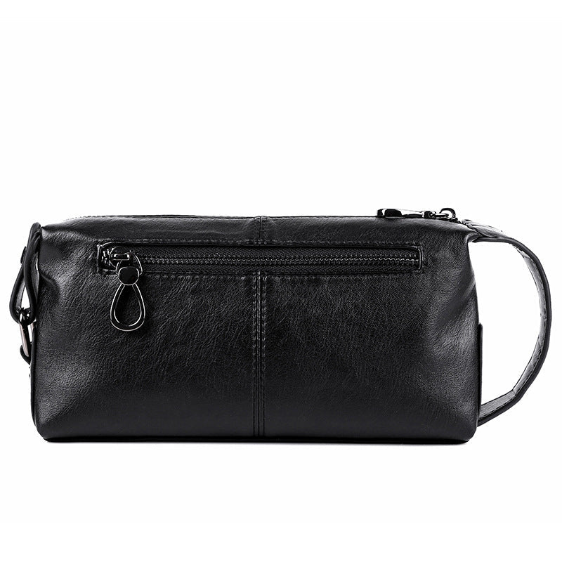 Solid Color Polyester Lining for Waterproof PU Leather Accessories in the United States - Men’s Clutch Tote: Style