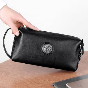 Solid Color Polyester Lining for Waterproof PU Leather Accessories in the United States - Men’s Clutch Tote: Style