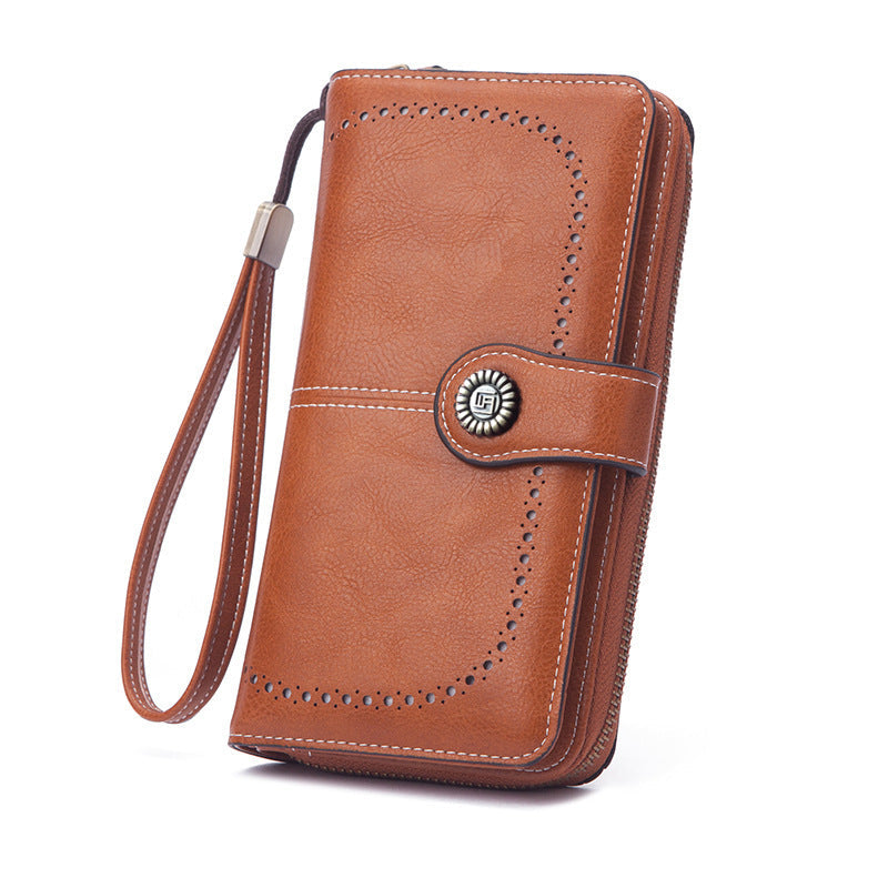 Solid Color PU Leather for Daily Use in United States and CHF Markets - Wallets Just Wanna Have Fun Retro Style united