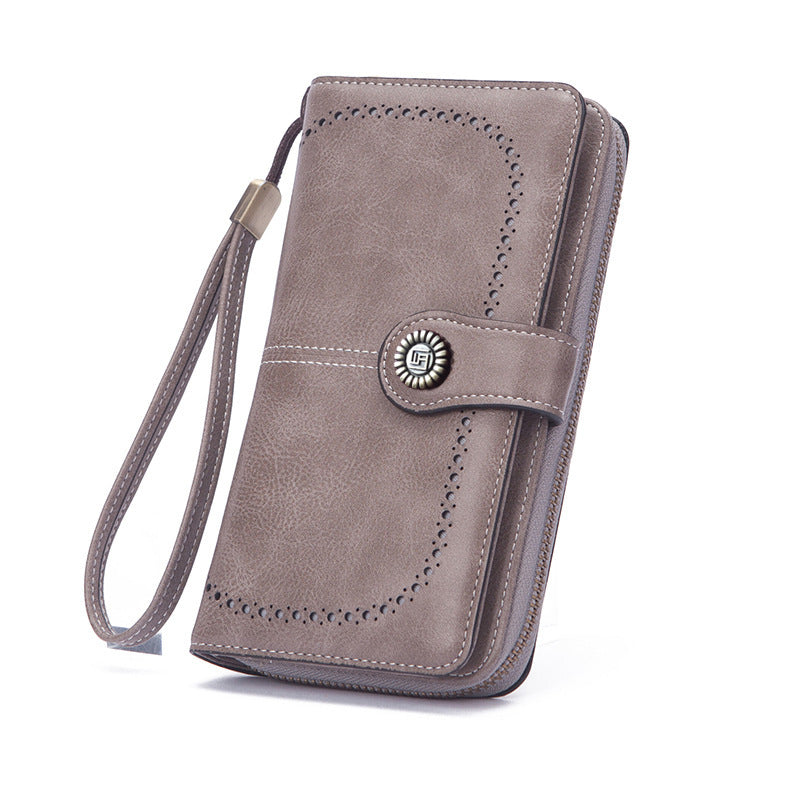 Solid Color PU Leather for Daily Use in United States and CHF Markets - Wallets Just Wanna Have Fun Retro Style united