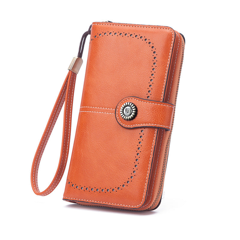 Solid Color PU Leather for Daily Use in United States and CHF Markets - Wallets Just Wanna Have Fun Retro Style united