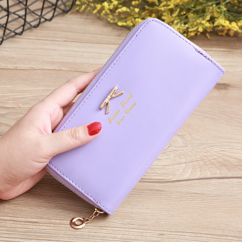 Solid Color PU Leather Wallet with Urban Simplicity in Multiple Colors - solid color