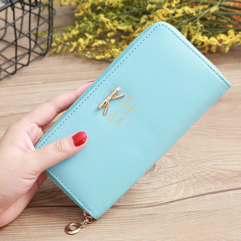 Solid Color PU Leather Wallet with Urban Simplicity in Multiple Colors - solid color