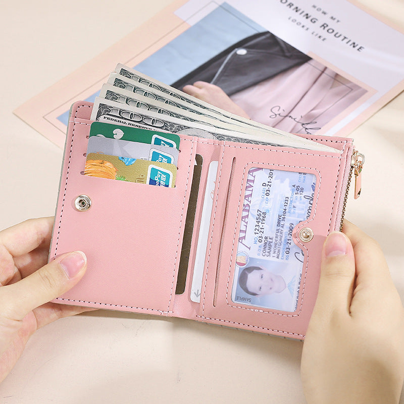 Solid Color PU Lining for Daily Use CHF CH Fund US Waterproof Wear-Resistant - Wallet That Makes Your Purse Smile