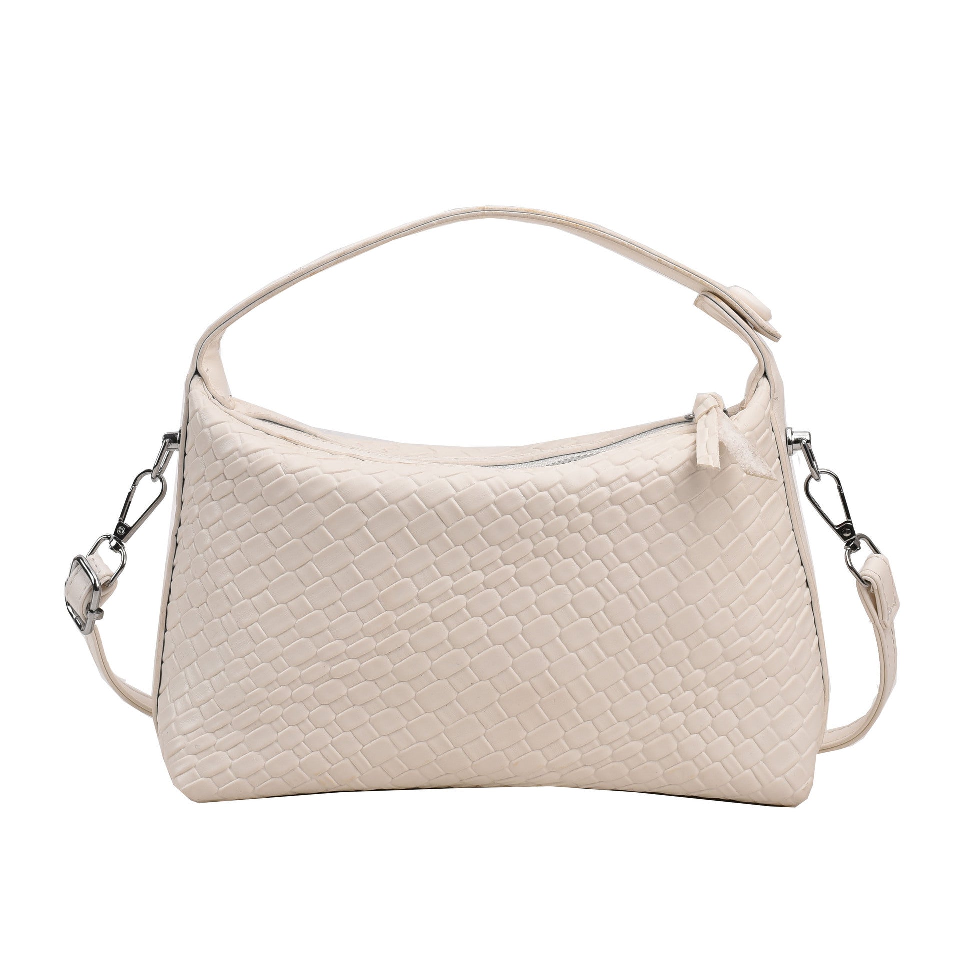 Solid Color Shoulder Messenger Bag with Large Capacity and Durable Polyester Material - solid color shoulder messenger